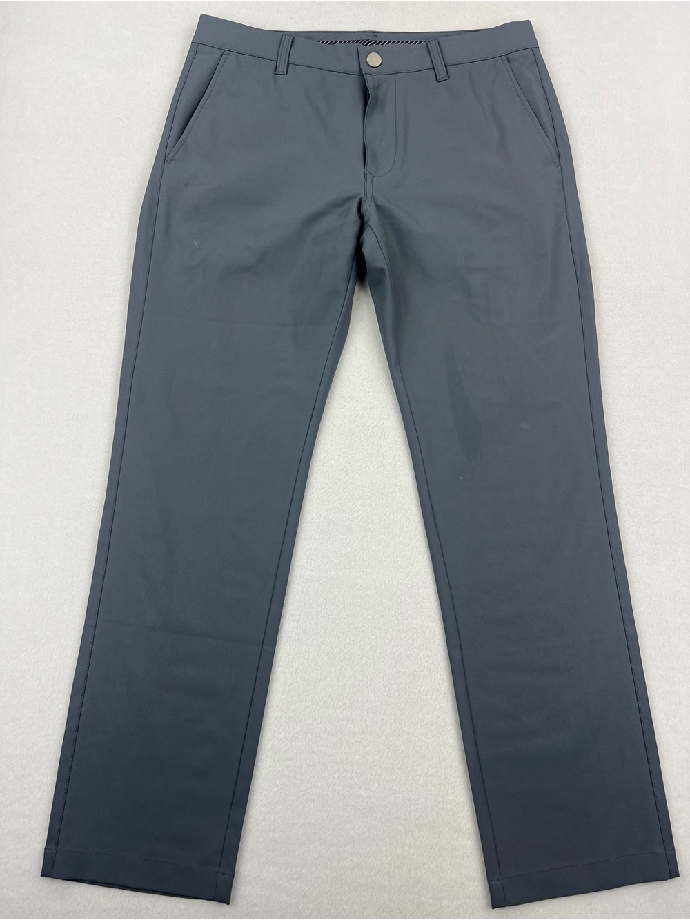 Bonobos Golf Slim Fit Tech Performance Chino Pants Gray Hue Size 32x30 Stretch